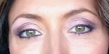 Shadows: YSL Ombres 5 Lumieres palette , Indian Pink 2 $58.. Eyeliner: Yves Saint Laurent Dessin Du Regard Waterproof Long lasting eye pencil, $30. Color 5: Shimmering Burgundy. Mascara: Volum' Express Colossal by Maybelline, $4.19 on Ulta.