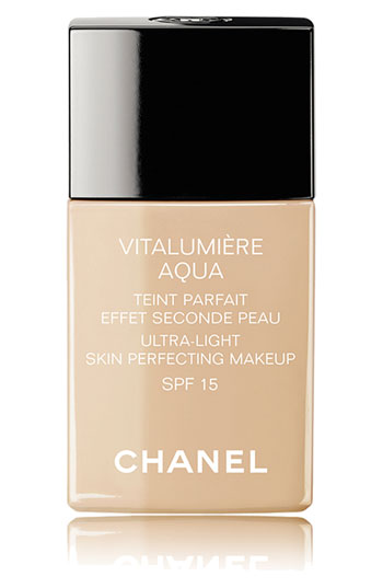 Chanel Vitalumiere Aqua Skin Perfecting Makeup 50 Beige