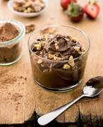 Cures for Smile Lines, Crow’s Feet + Other Eye Wrinkle EuphemismRejuvenating Eye Polish (Apply);&nbsp;Raw Brownie Batter Pudding (Eat) 