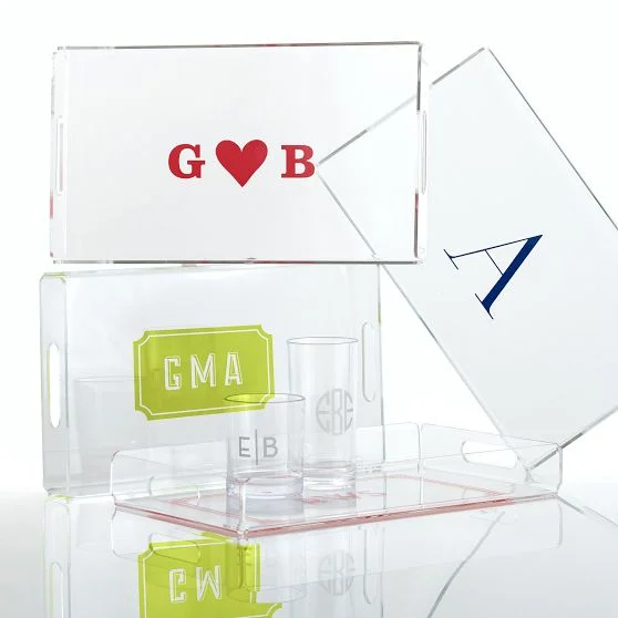 Mark and Graham Rectangular Acrylic Tray, $49-$59