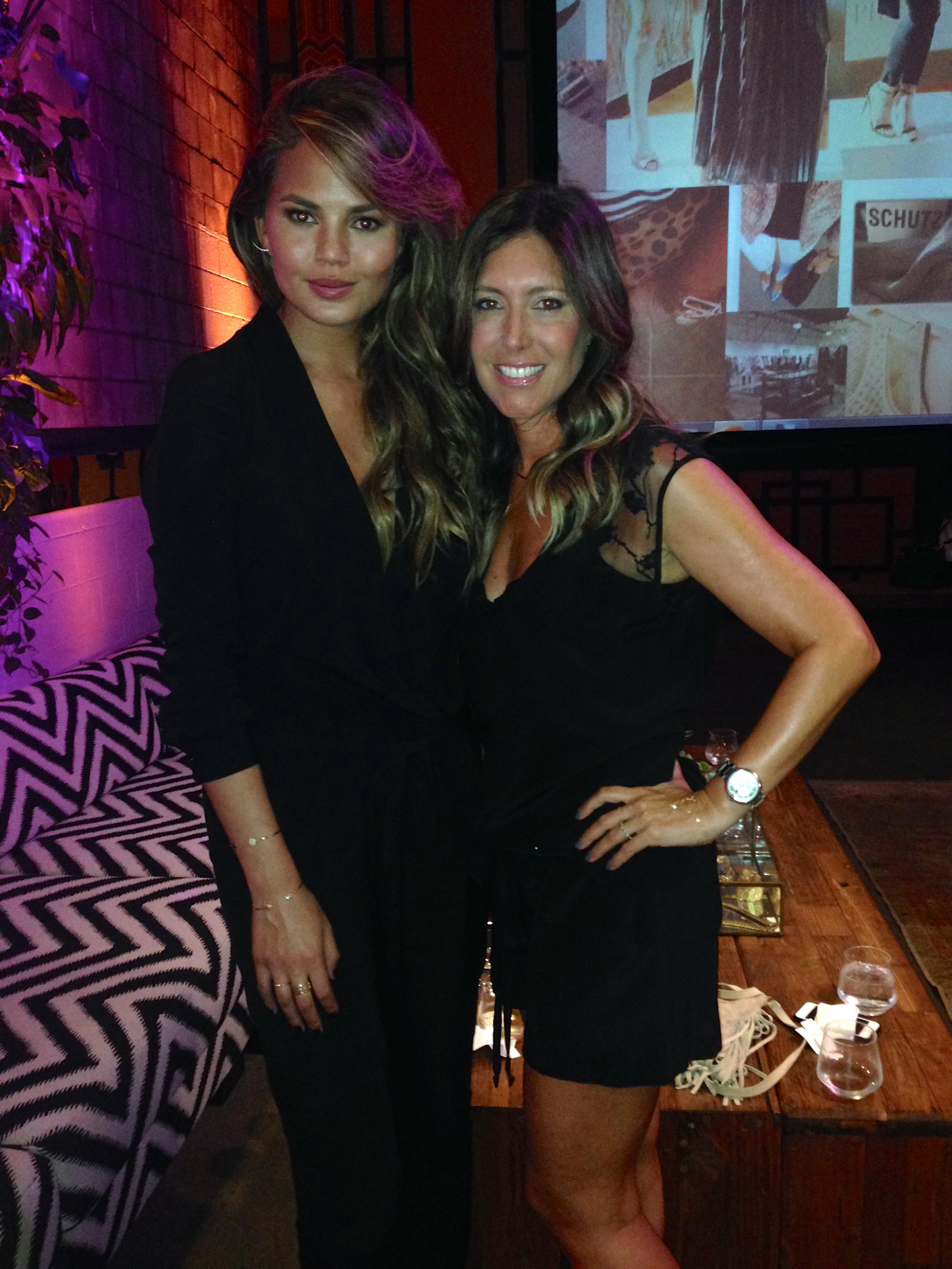 With beauty Chrissy Teigen!