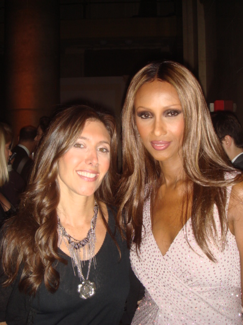 Moi with Iman