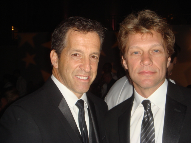 Kenneth Cole and John Bon Jovi