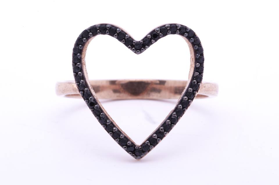 Essie Collection Heart Ring $45 . Available in sizes 6 and 7