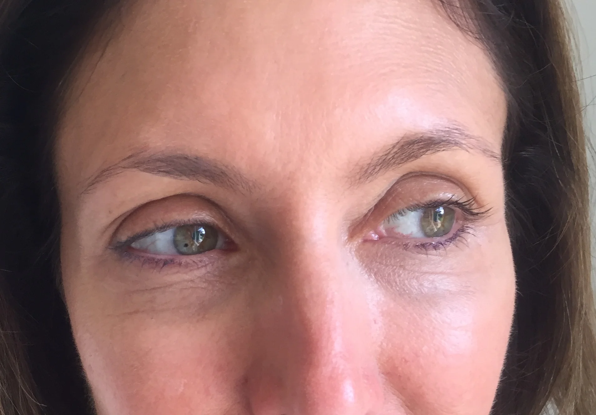 Five minutes after using My Instant Line Filler