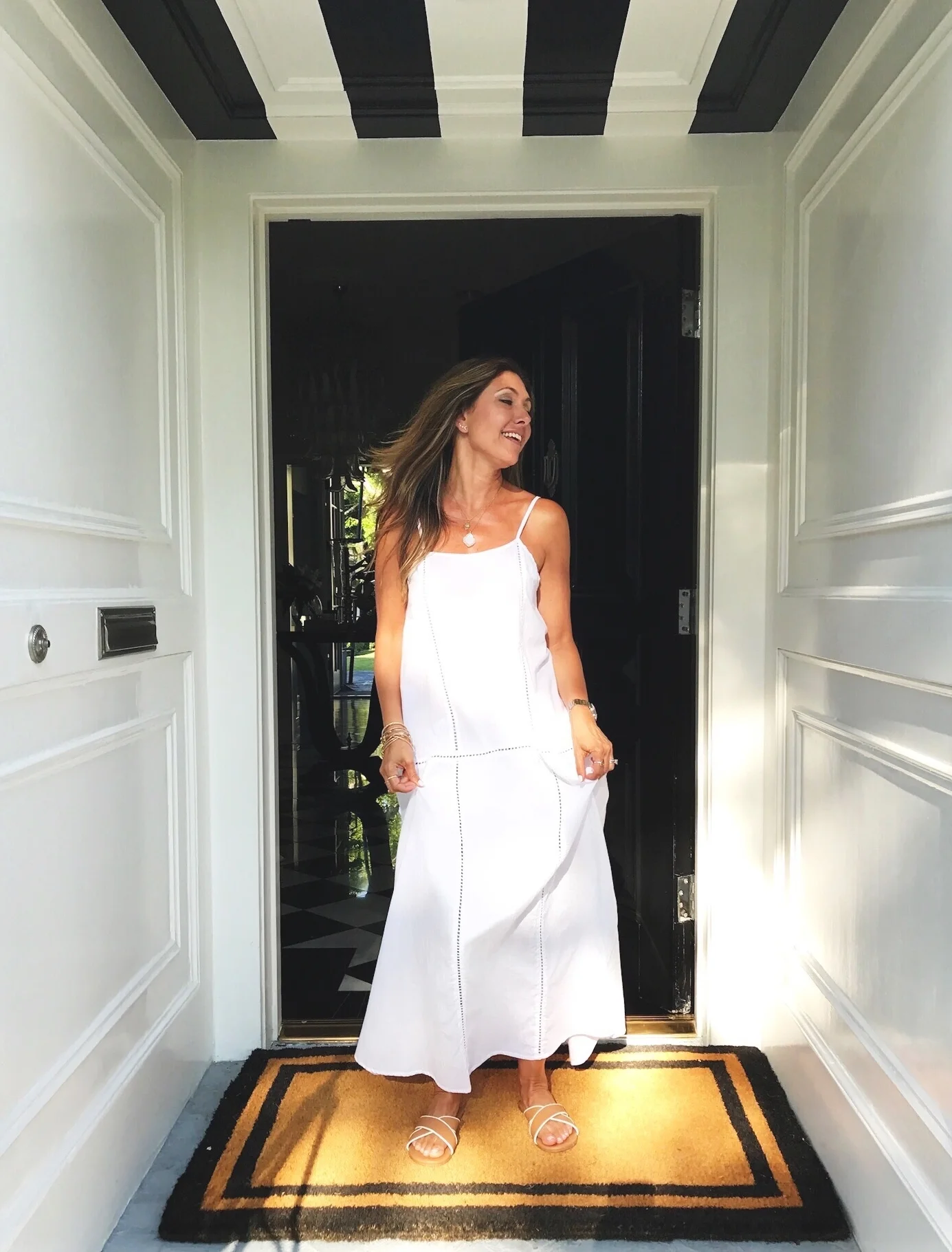 Melissa Meyers White Dress