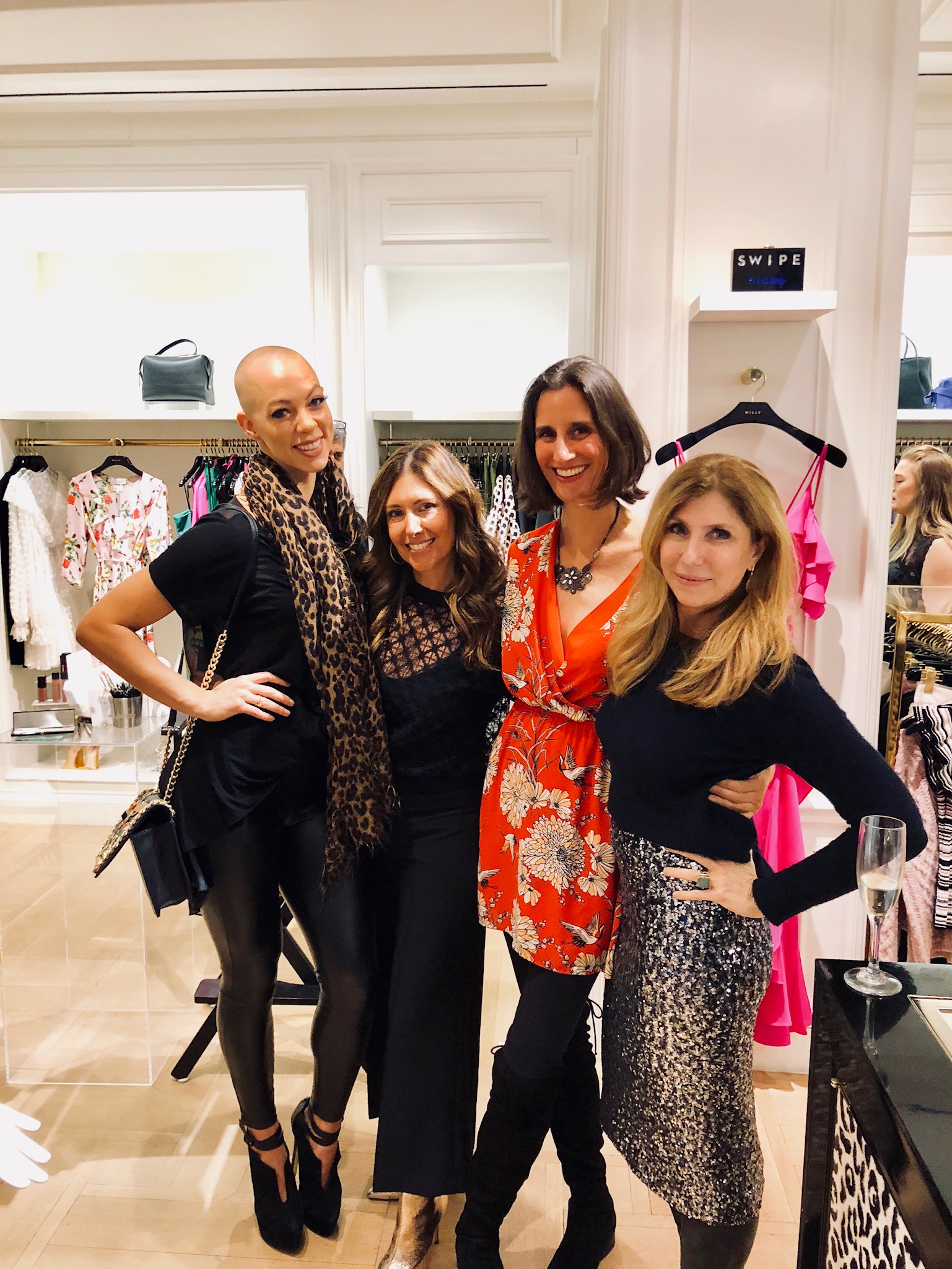 Krystal Lavenne, (left) and Barbara Michaels&nbsp;(in red)