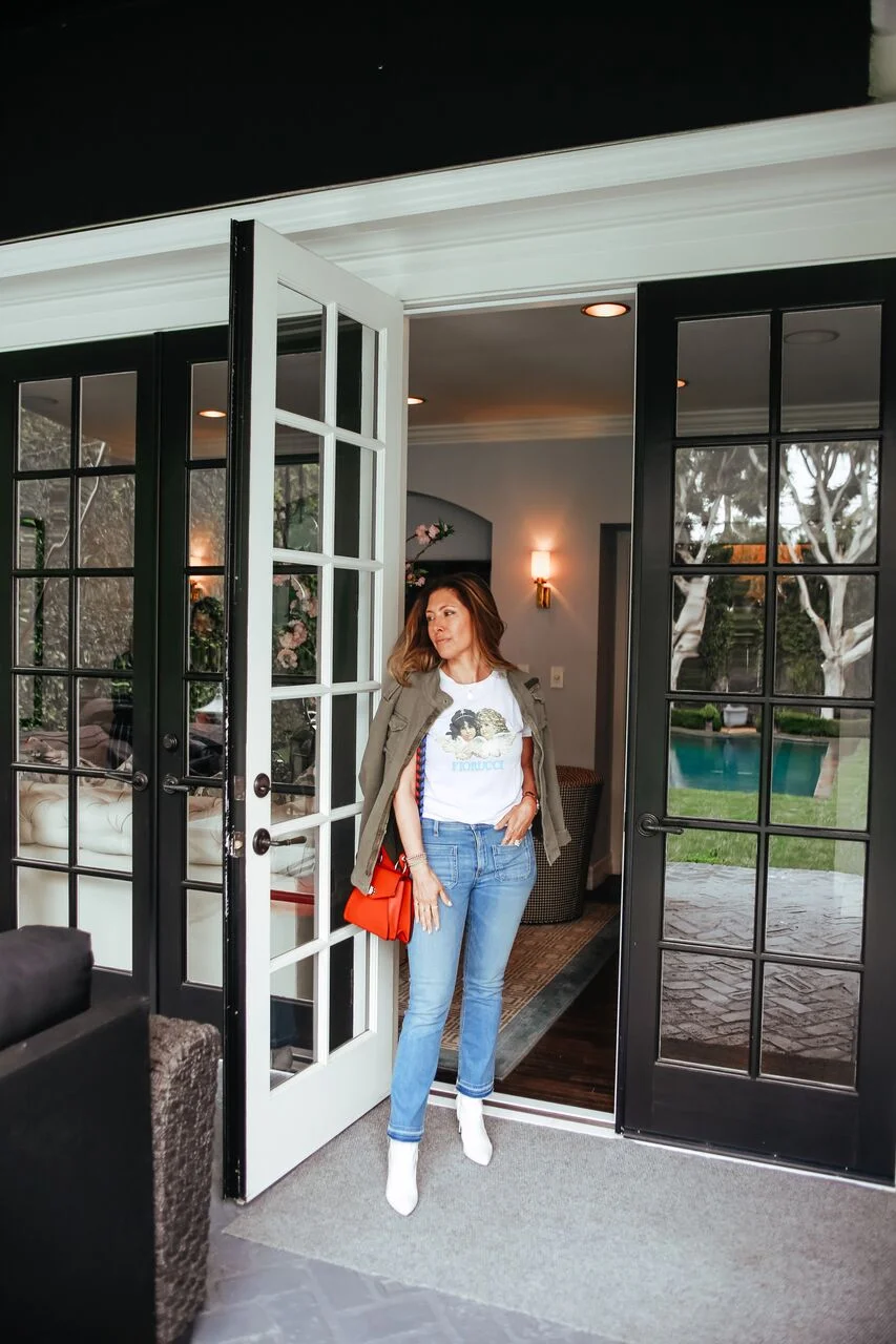 Cropped Jeans on NORDSTROM SALE: Veronica Beard Boots: Sam Edelman