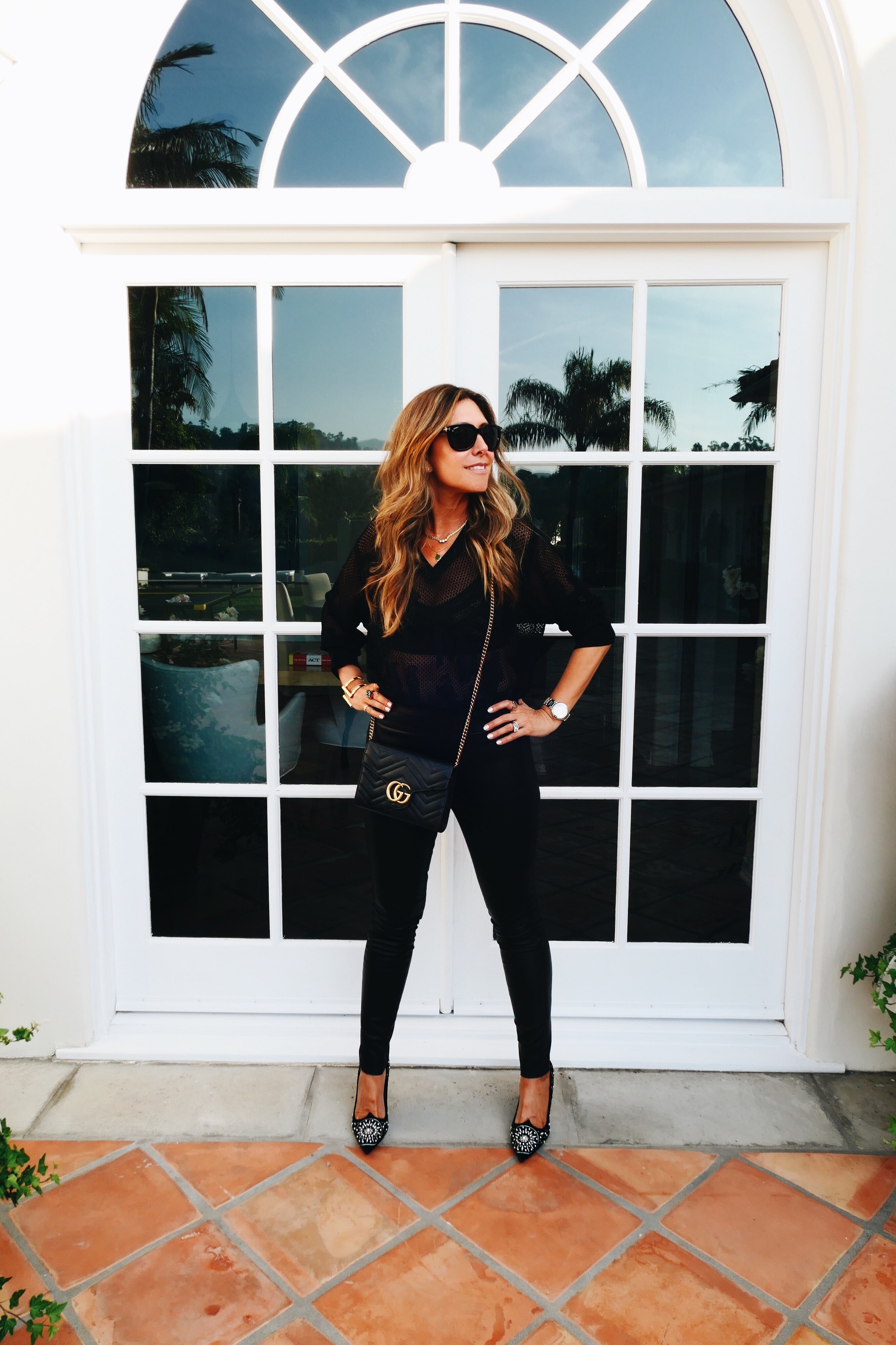 Leather Edit Part 3: Black Leather Leggings — The Glow Girl by