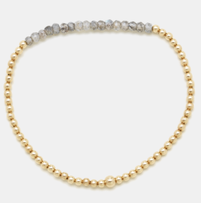 9. Karen Laazar Gold Bracelet