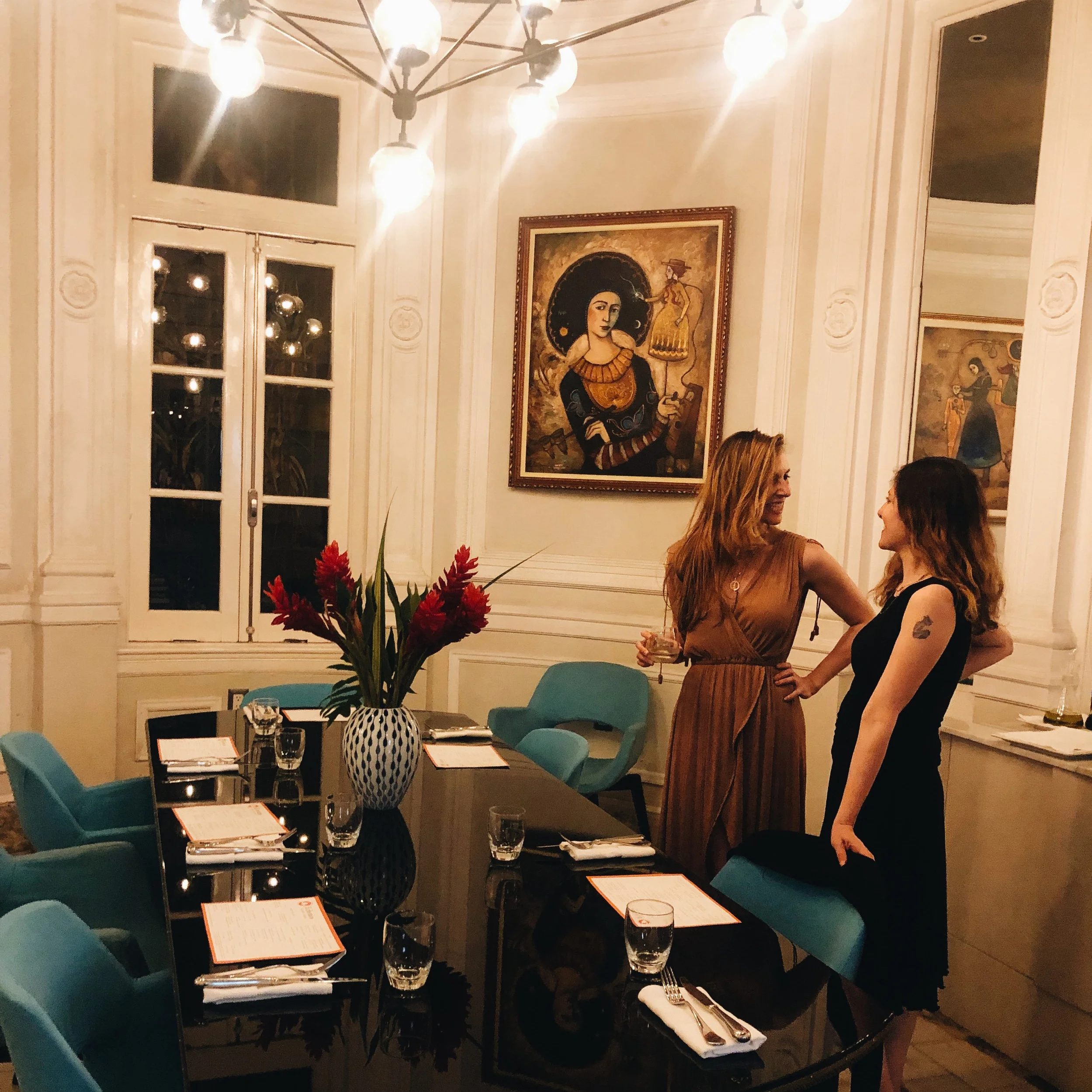 Rachel Melvald and Randi Russo at Eclectico, Paseo 206