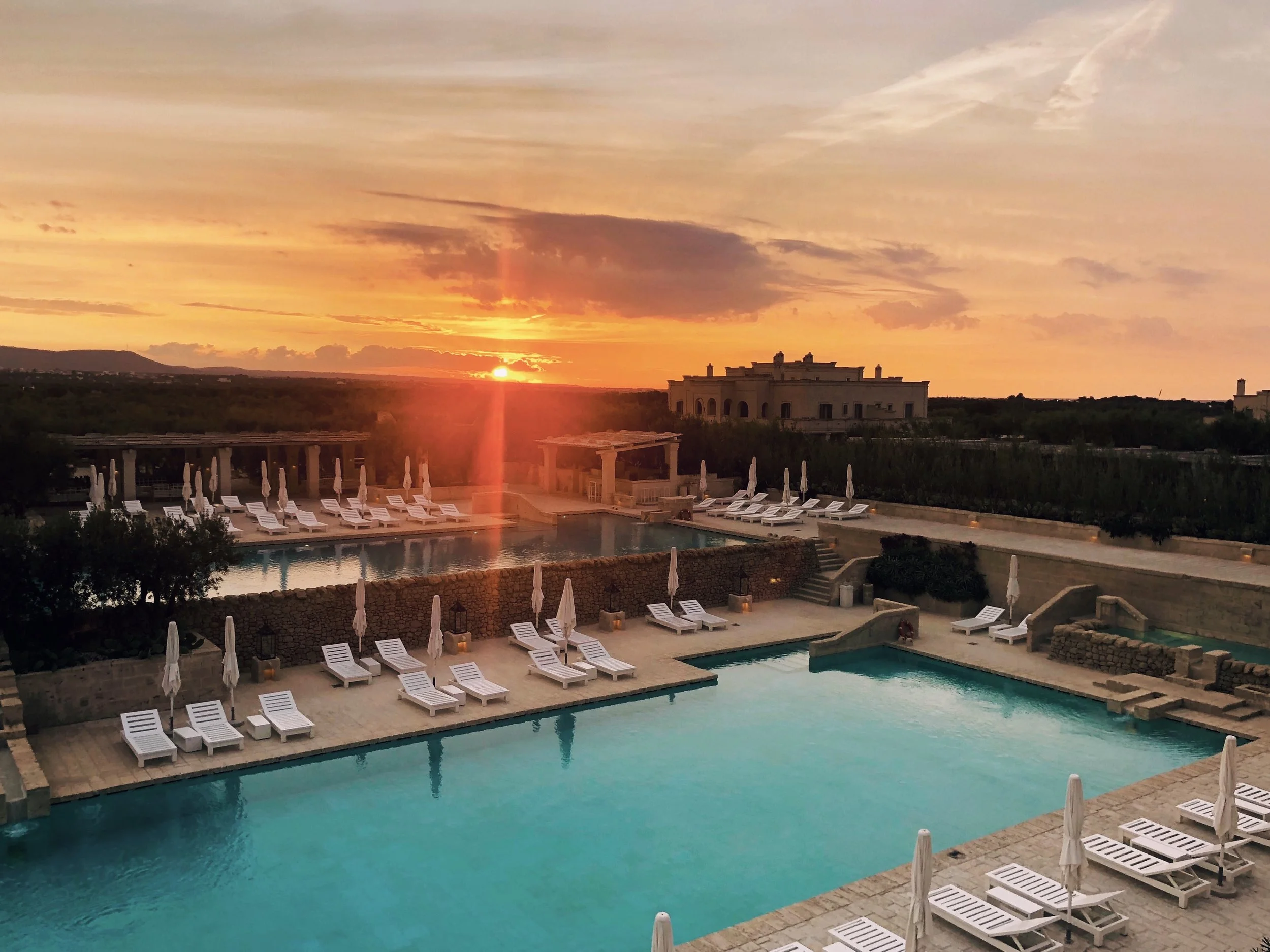 Sunset at Borgo Egnazia