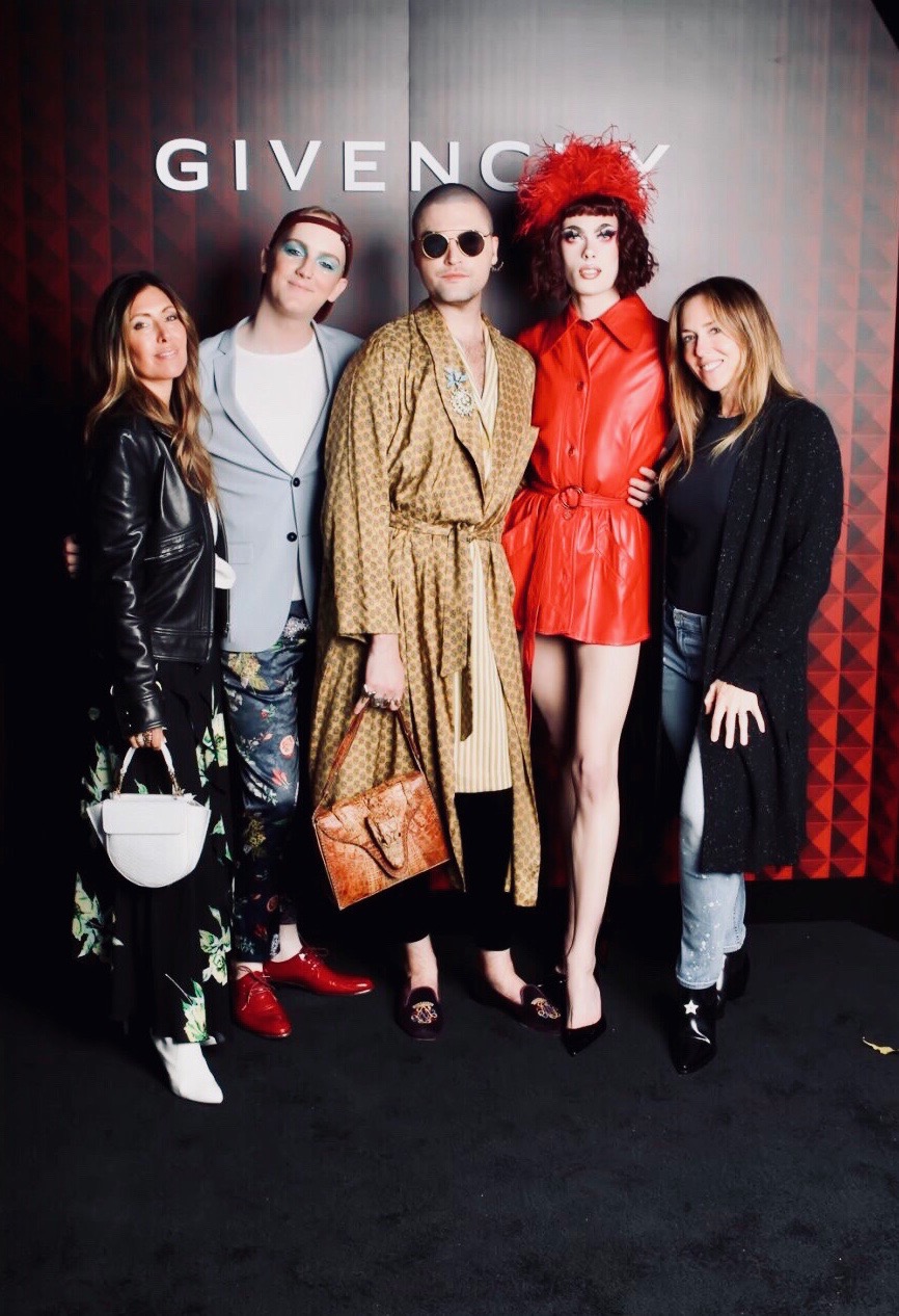 With beauty gang and Jen Beerman at the Givenchy Beauty Launch party co-hosted by Dawn McCoy !
