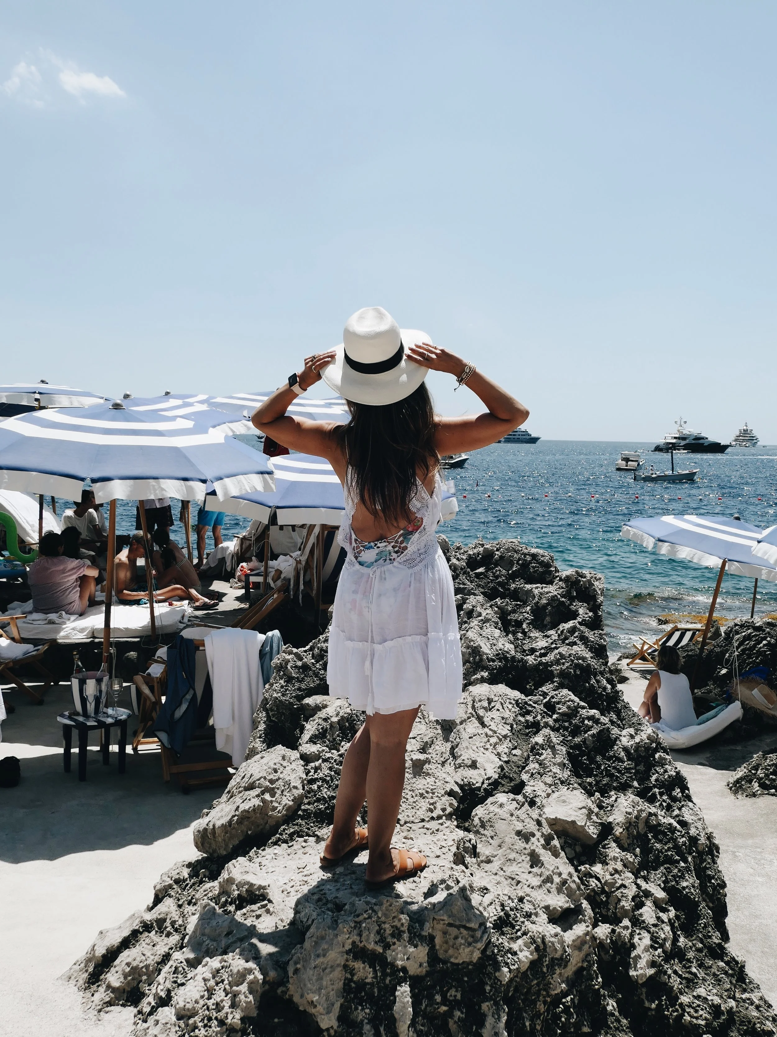 Beautiful day at La Fontelina Capri!
