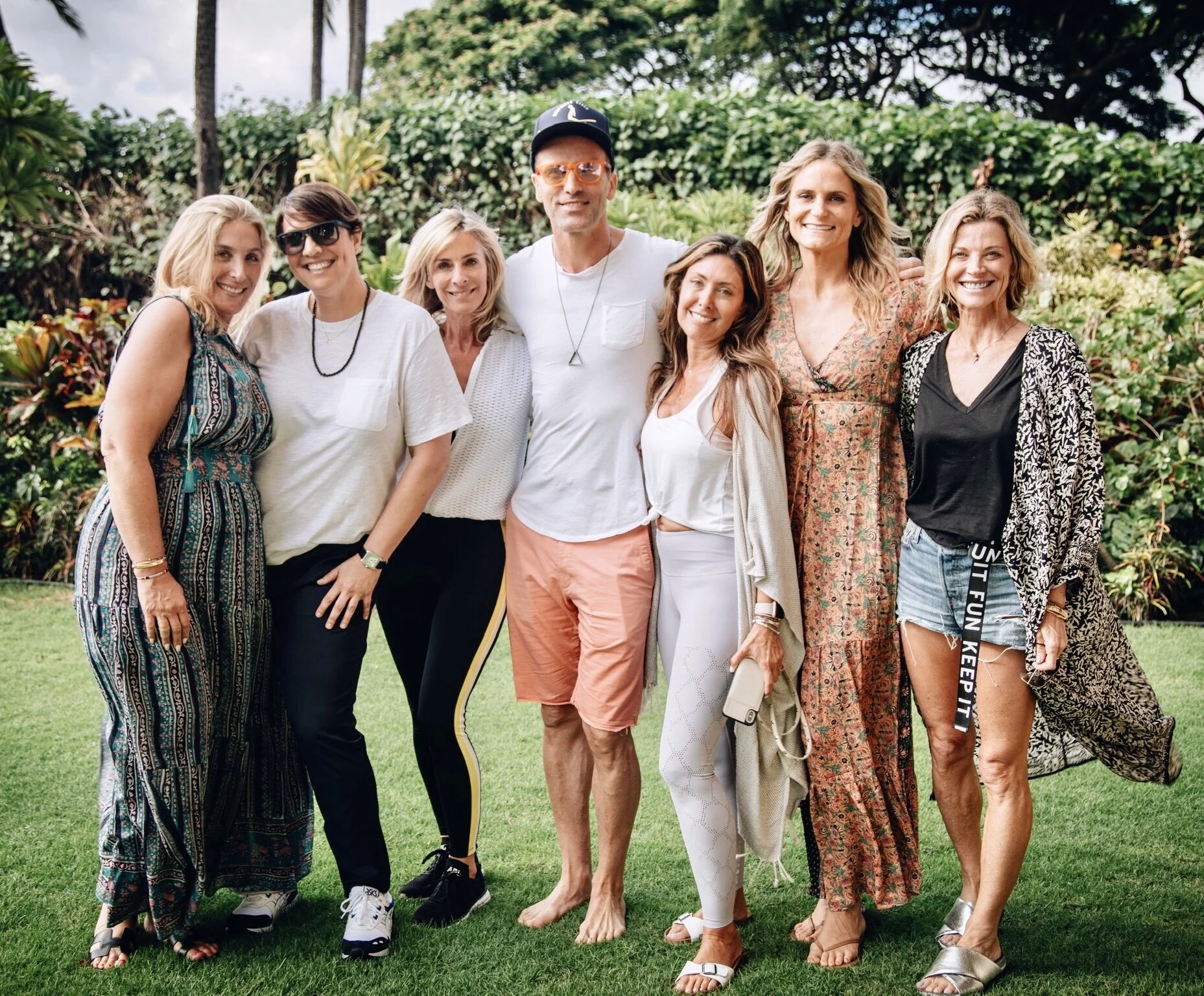 Pictured: SHIFT Founder, Nicole Fogel, Erin Lotz, Elissa Goodman, Peter Crone, Lauren Roxburgh and Janet Gunn.