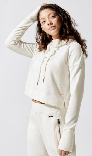 SHOP Carbon 38 Escape Luxe Cropped Hoody