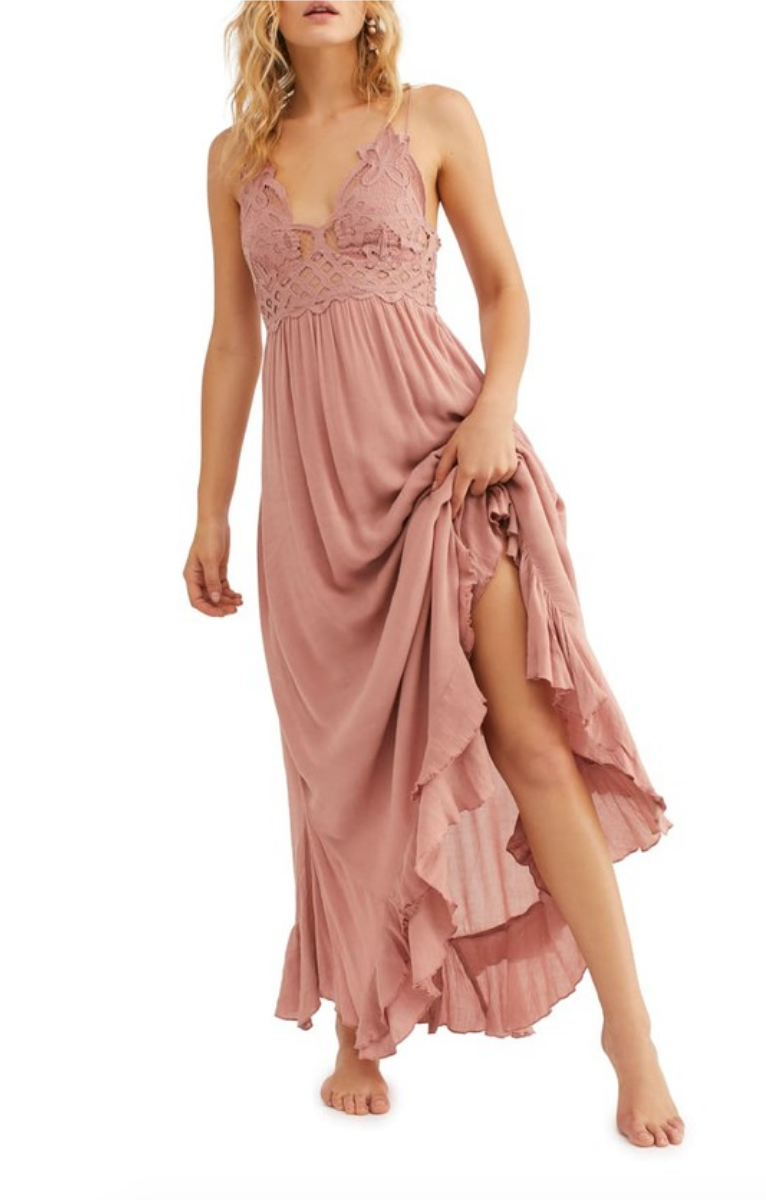 SHOP Free People Adella Maxi Slipdress