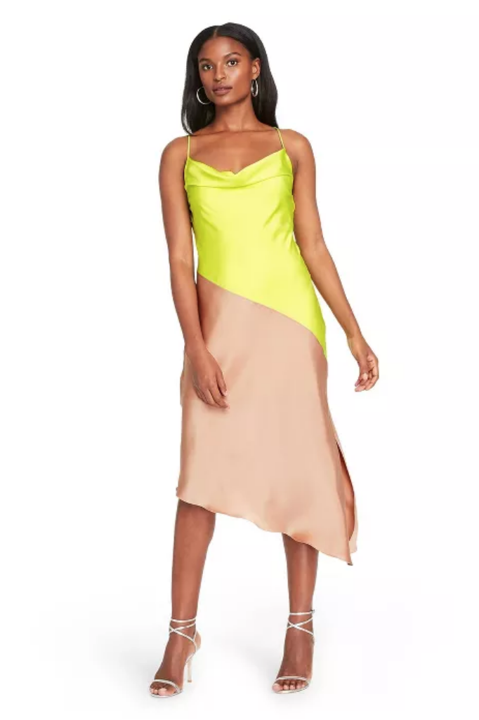 SHOP Cushnie for Target Two-Tone Slip Dress