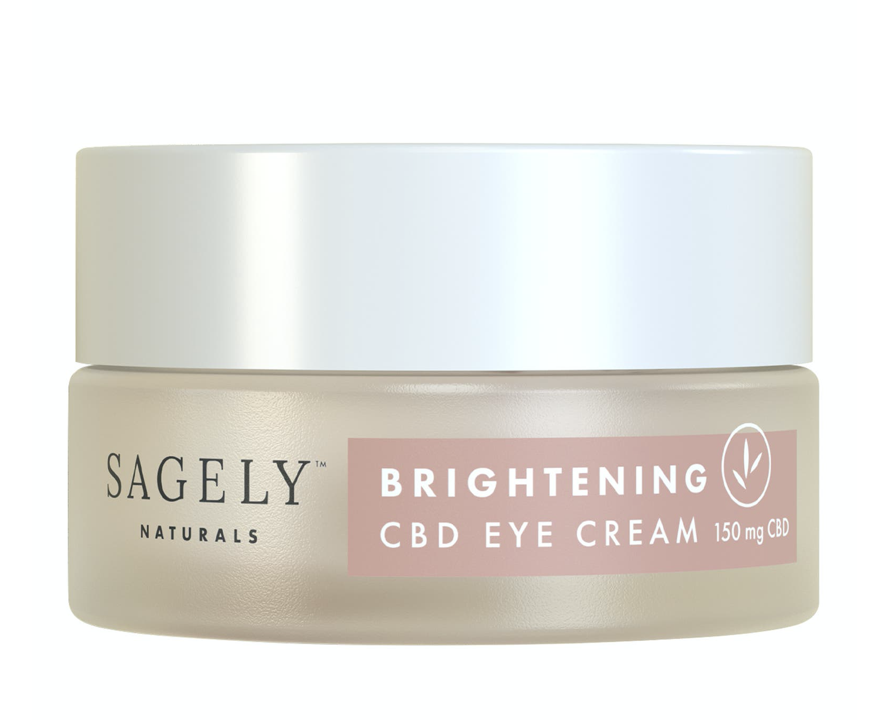 Sagely Naturals CBD Brightening Eye Cream - A brightening and hydrating eye cream with 150 mg of CBD.
