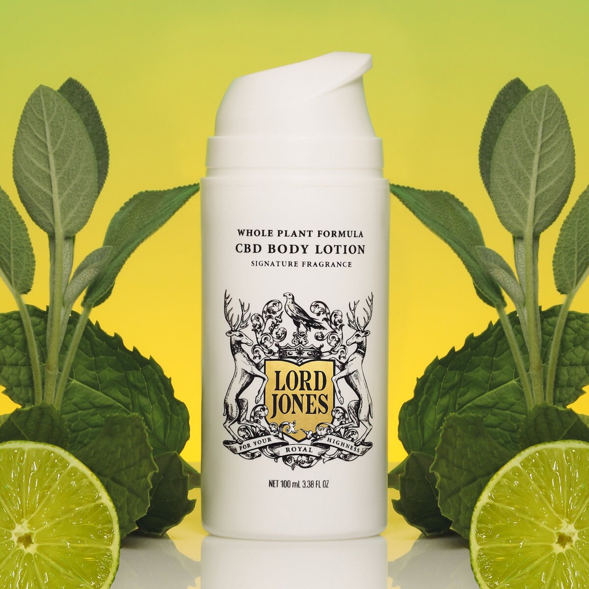 Lord Jones CBD Body Lotion -Each pump dispenses 1ml of lotion containing 2mg of CBD. Soothing, rich luxurious lotion designed to be penetrating and readily absorbed.