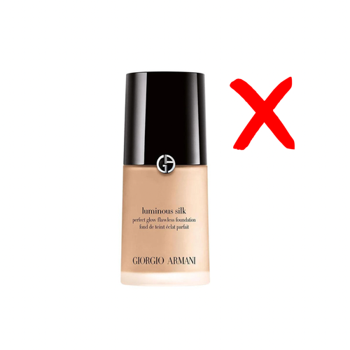 giorgio armani luminous silk foundation cruelty free dupe