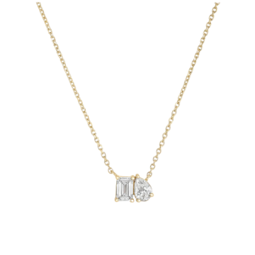 Toi et Moi Diamond Necklace