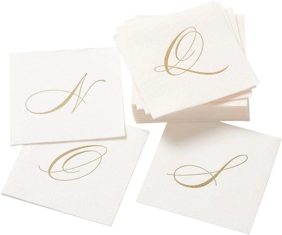 Paper Linen Personalized Napkins 