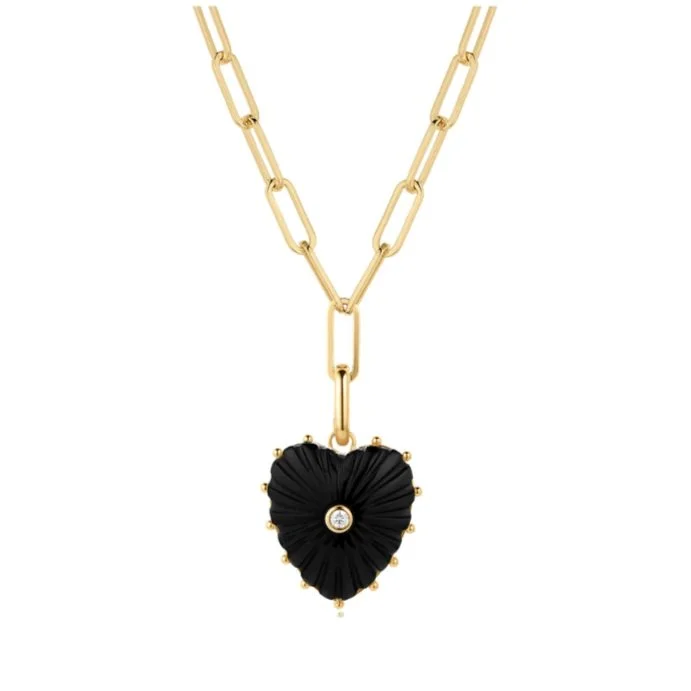 Thatch Heart   Necklace