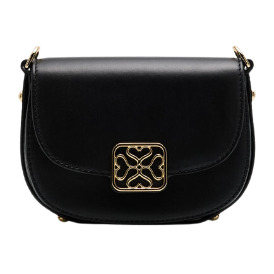 Bay Mini Leather Saddle Bag