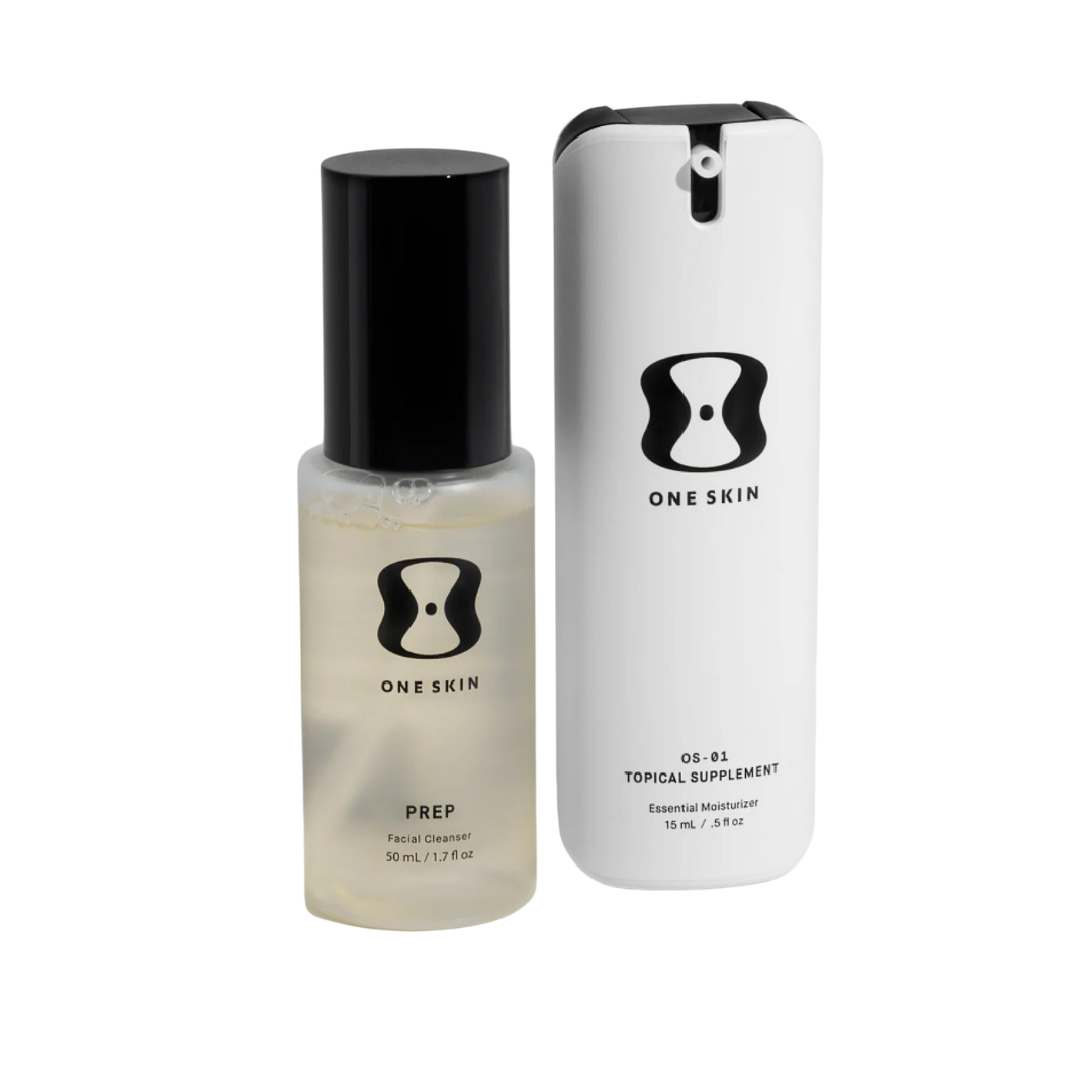 OneSkin Prep Cleanser &amp; OneSkin Face Topical Supplement