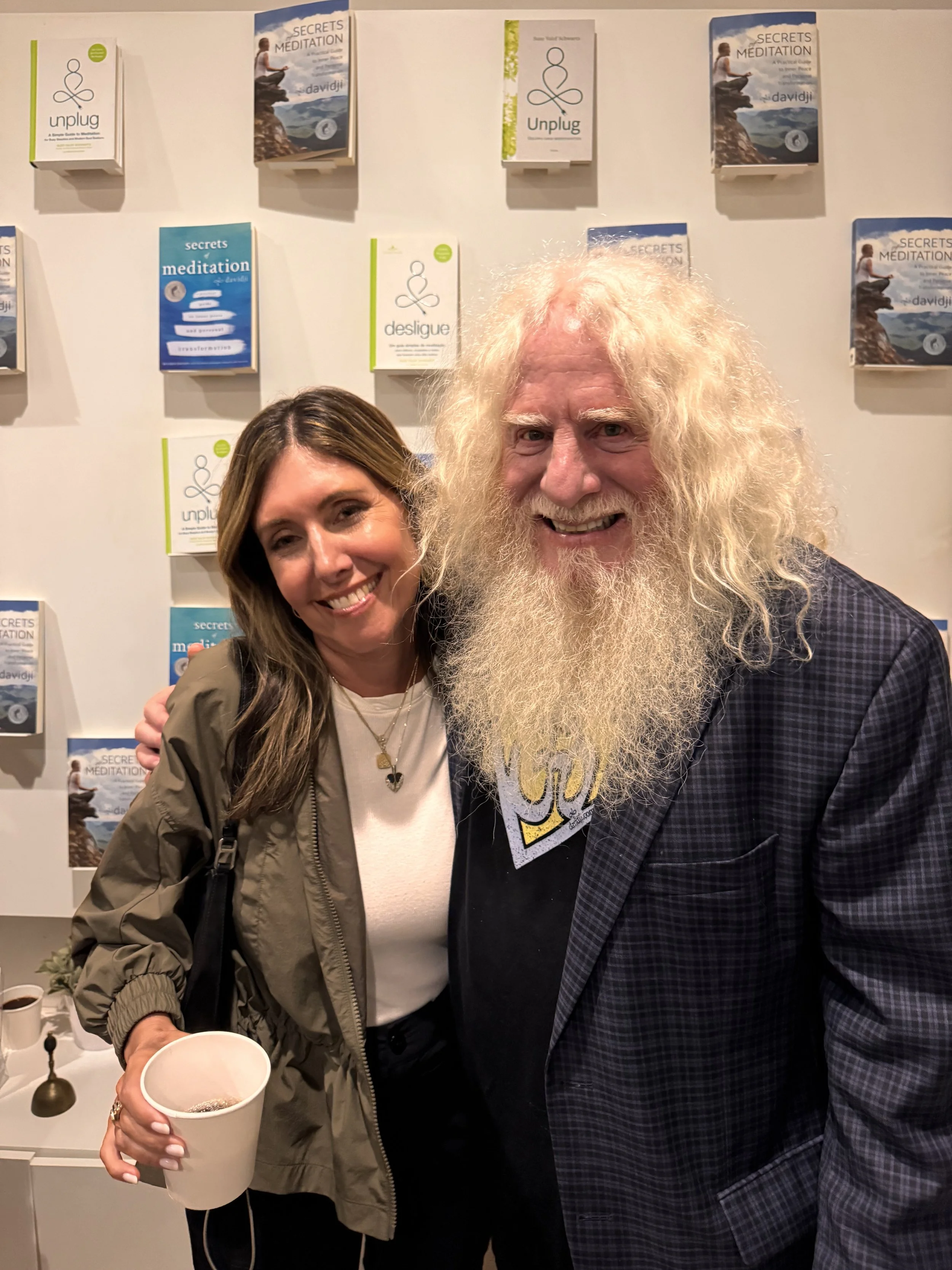 Davidji at Unplug Meditation