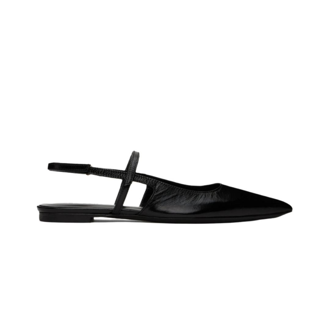 By Far Pointed Toe Flats