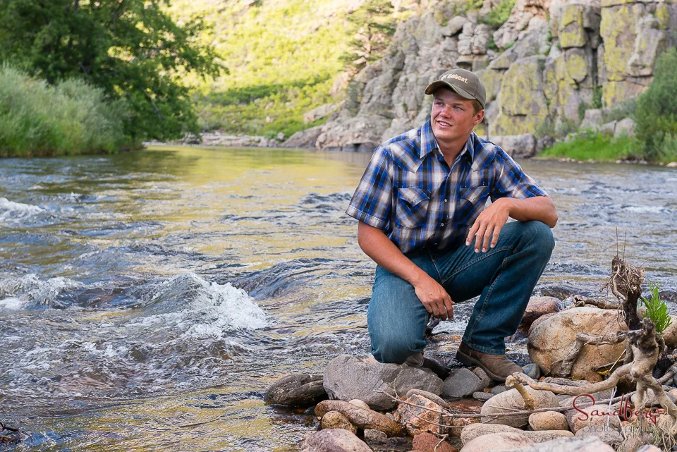 Dillon's Senior session along the Poudre