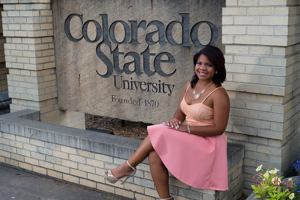 Alejandra's CSU portrait session
