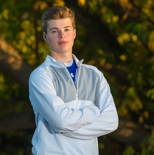 Brandon's senior session at the ELC