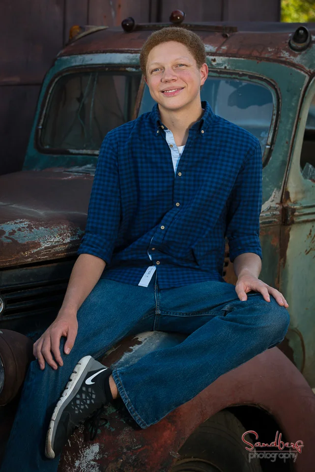 Cameron's Downtown senior Session