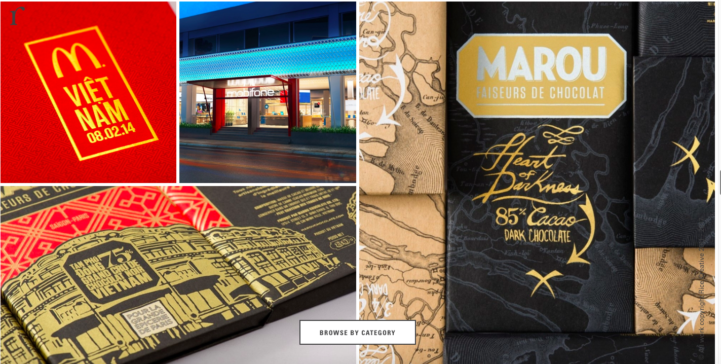 Various Projects from Rice Creative