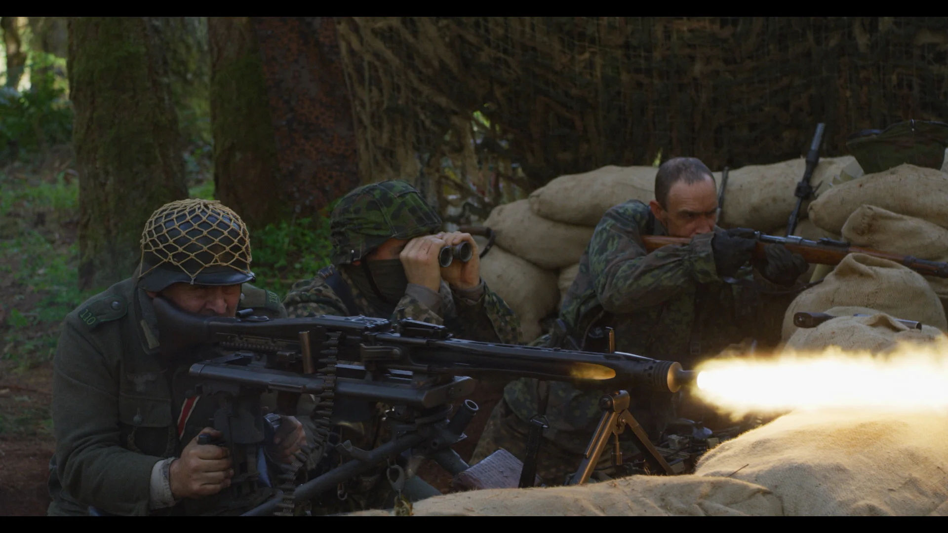 On set of Alone We Fight courtesy of VegaBaby
