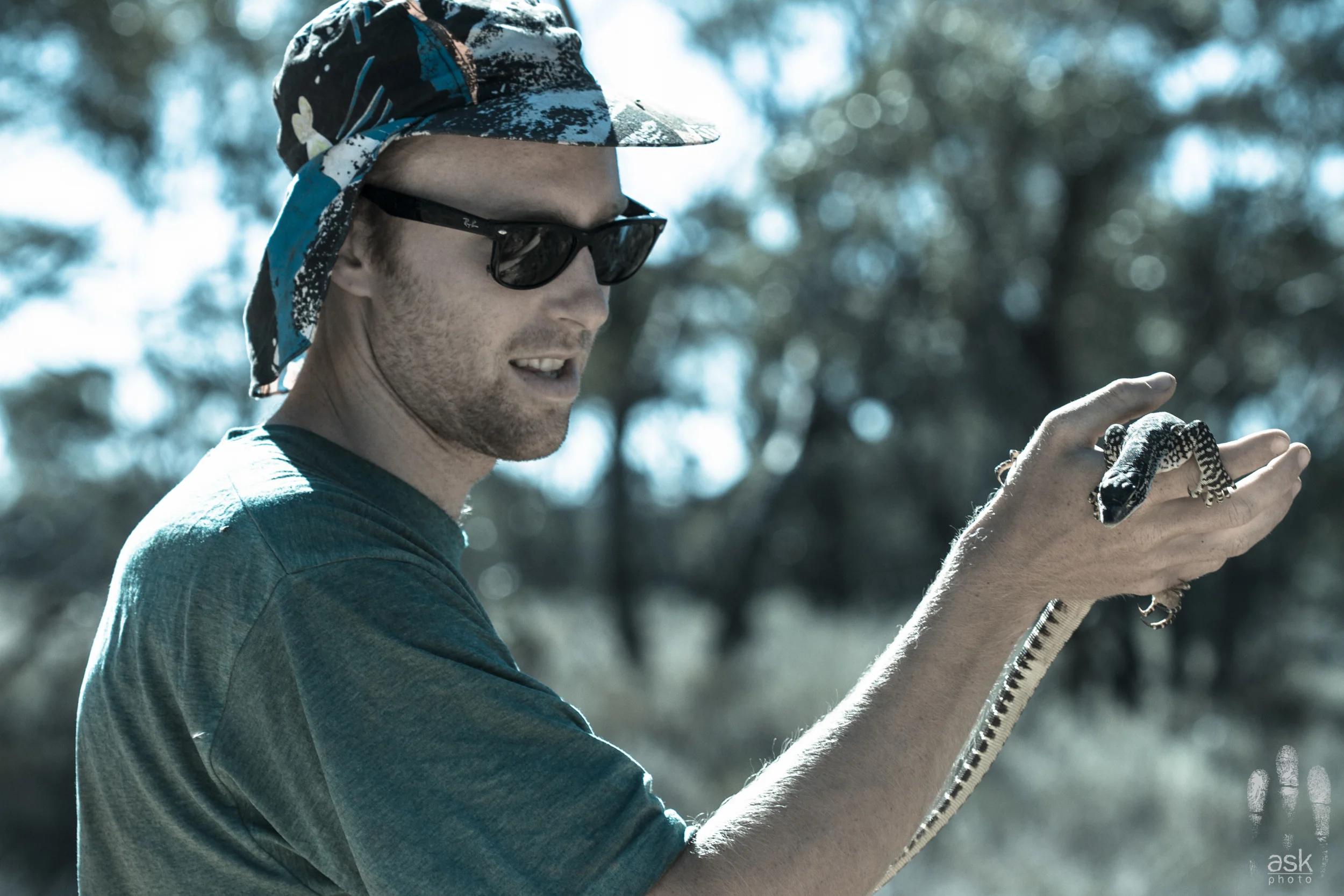 Angus Kennedy. Thurlga Station, South Australia, 2012. Photo by me, probably.