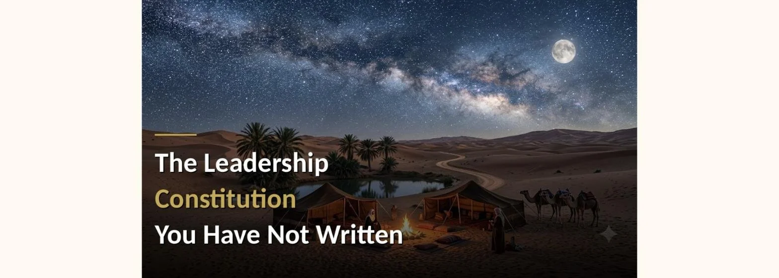 The Leadership Constitution you have not written