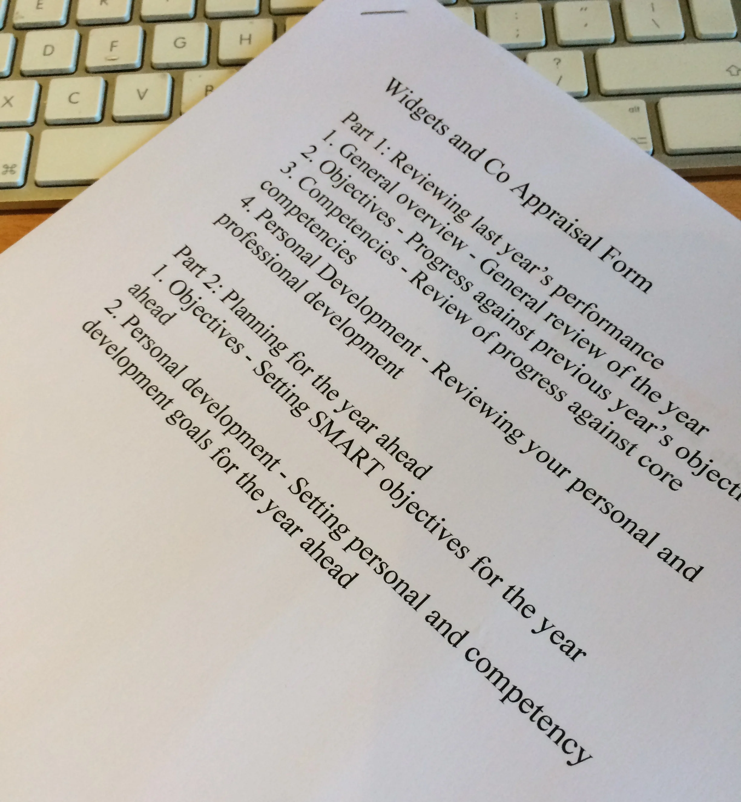 Turning an appraisal on its head!