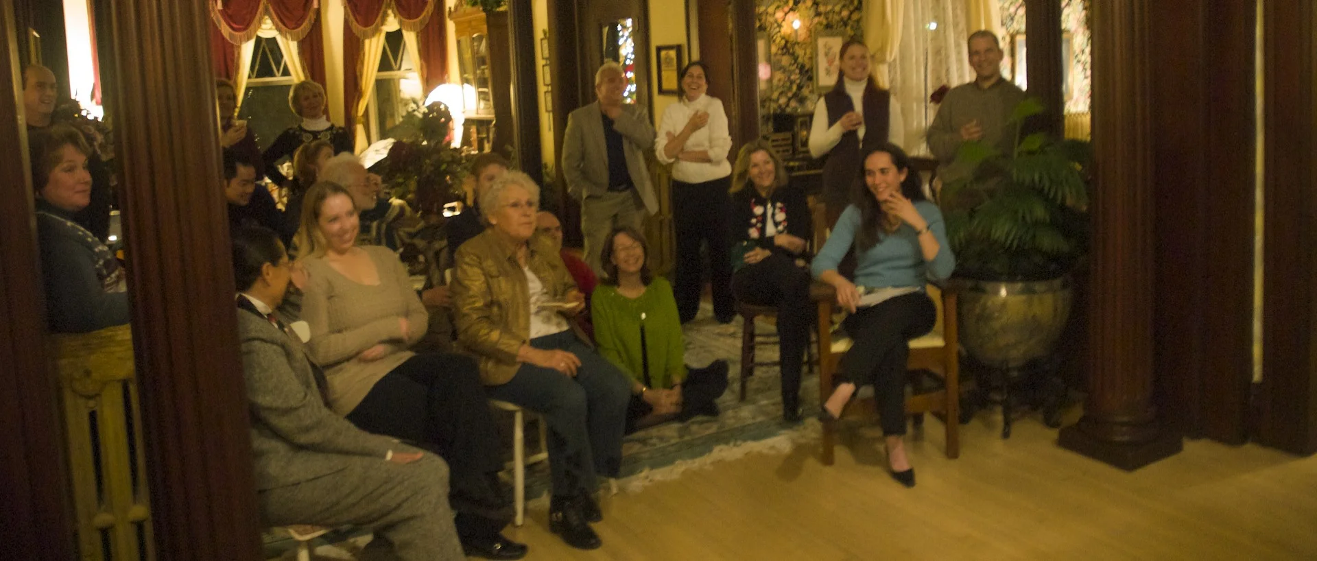 CLD MEMBERS & GUESTS AT THE AUCTION
