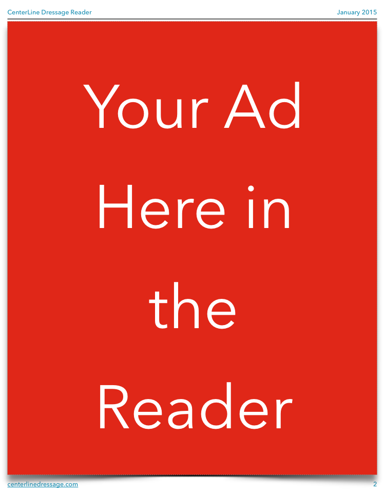 Full Page Ad in Reader