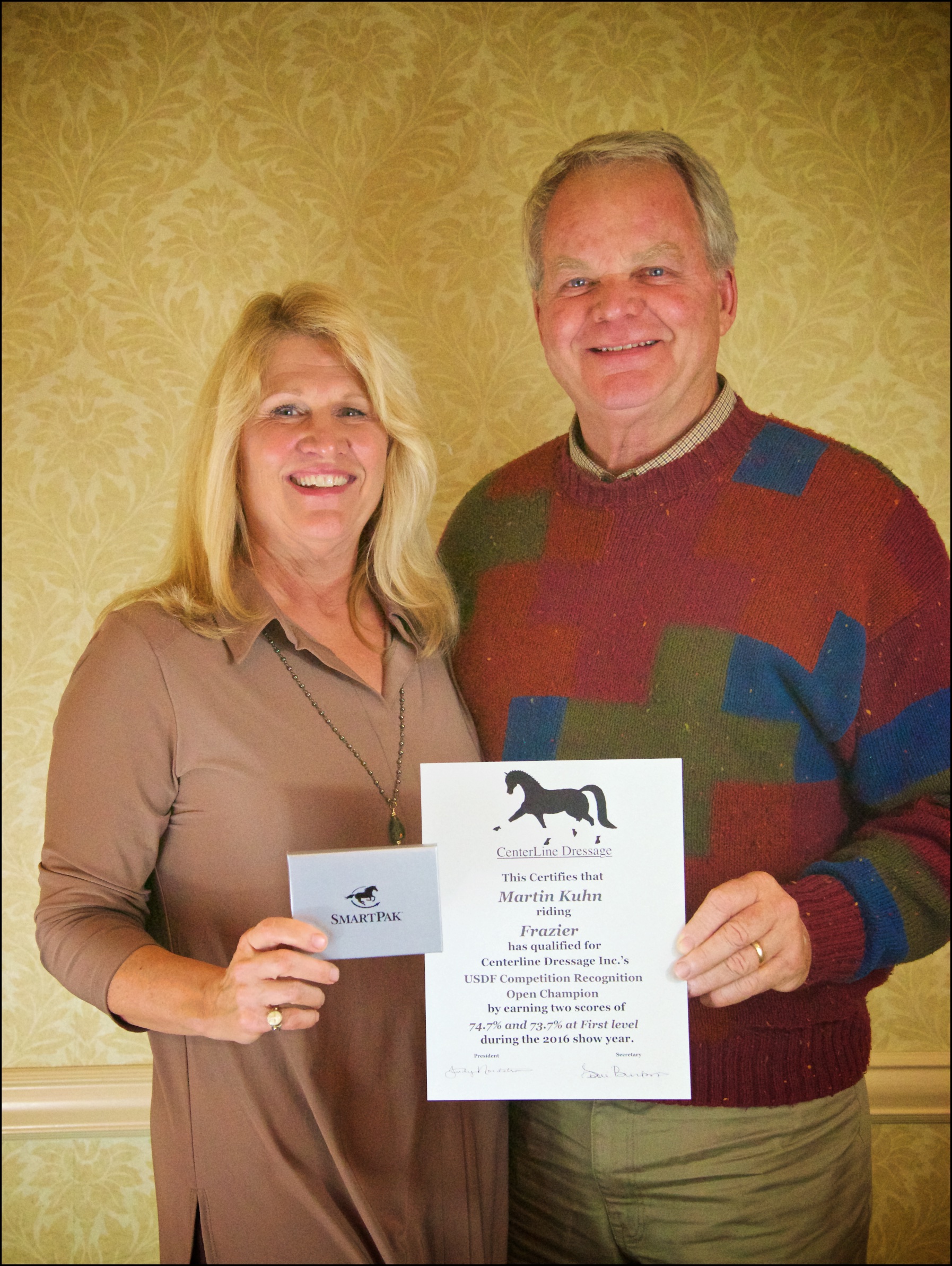 Training Level Open Champion Owners Joe & Jodi Lemkemann
