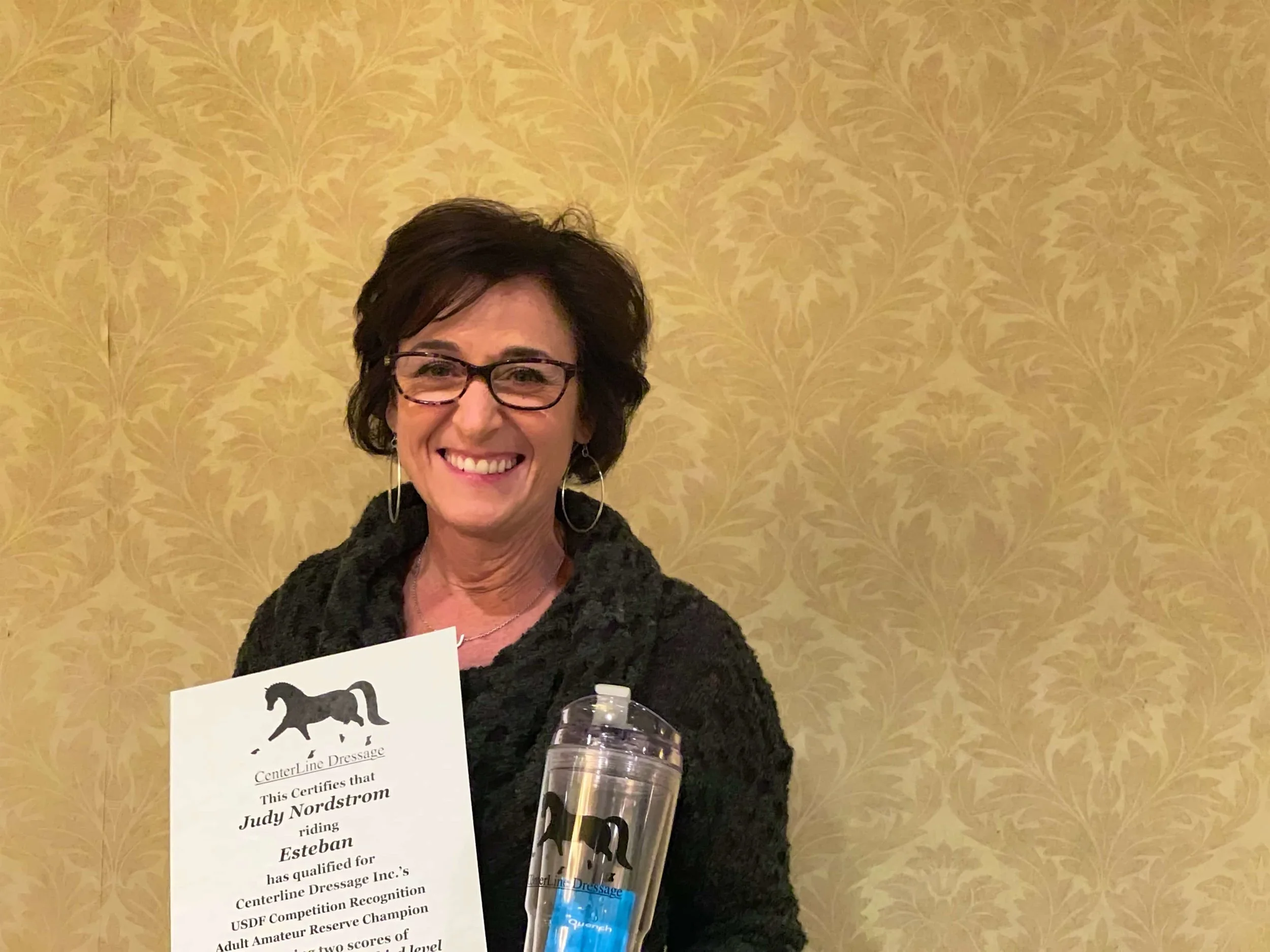 CLD President and award recipient Judy Nordstrom