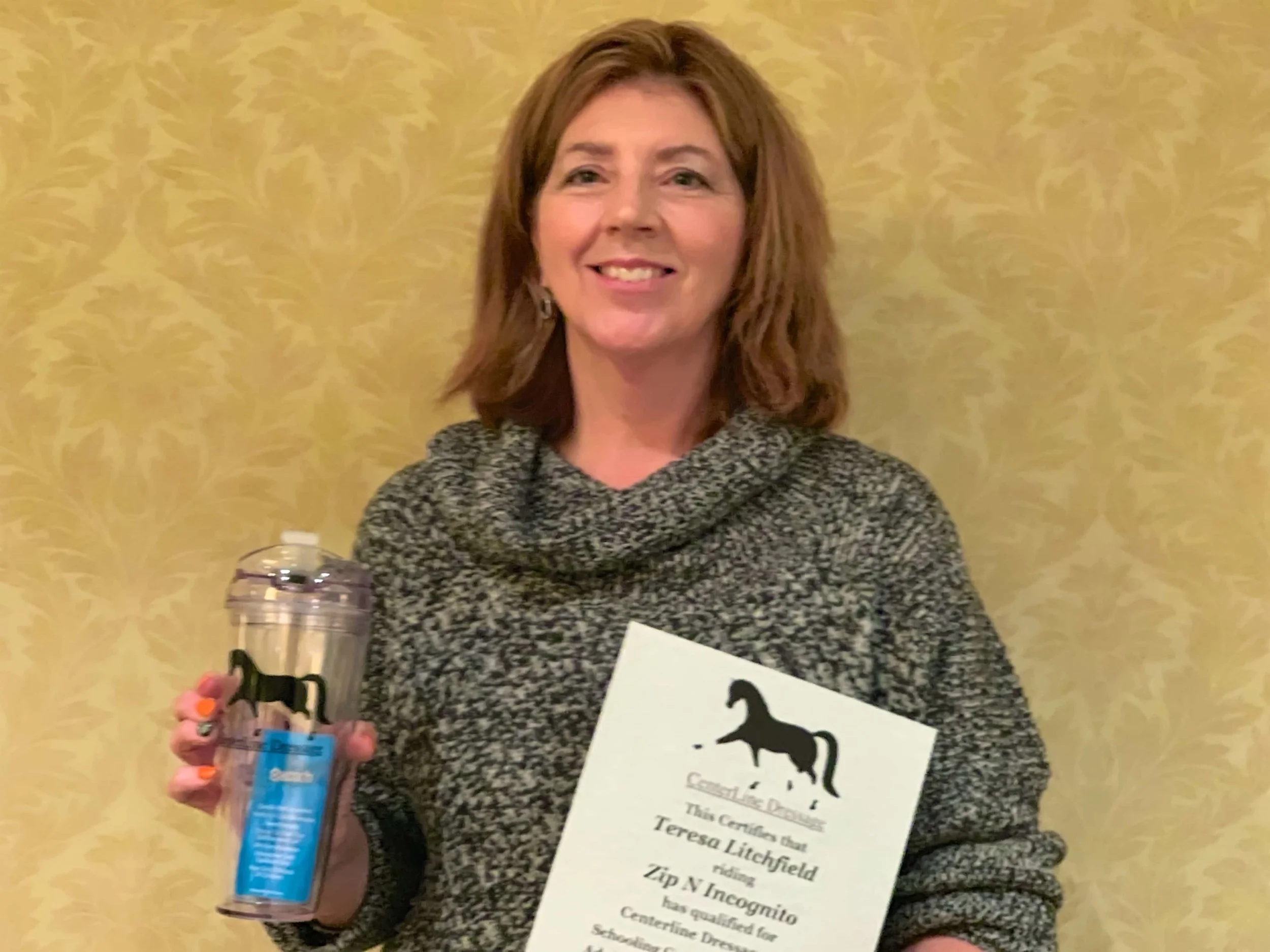 CLD Awards Chair & award recipient Teresa Litchfield