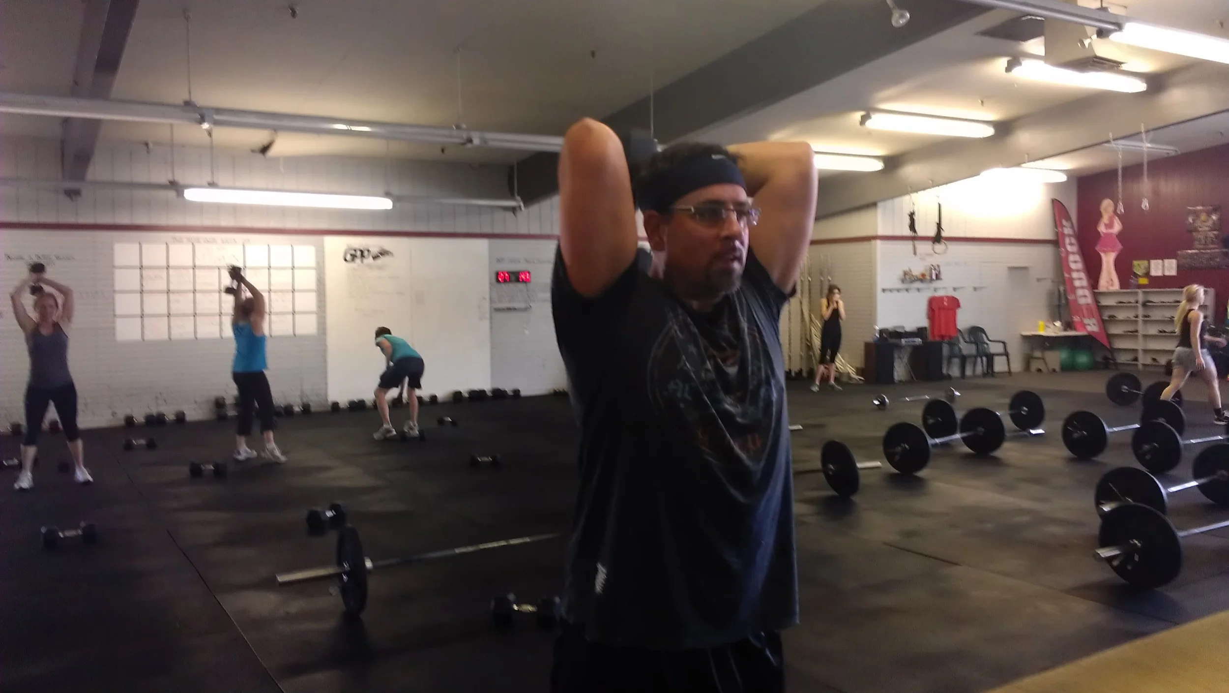 6 months ago Rhett started his journey to become healthier. I talked to him on the phone the day before he came in to do his first workout. He said, "I'm going to do this thing." A pile of fitness and 40 lbs later - I'd say he did it. Strong work brother! Congrats. 
