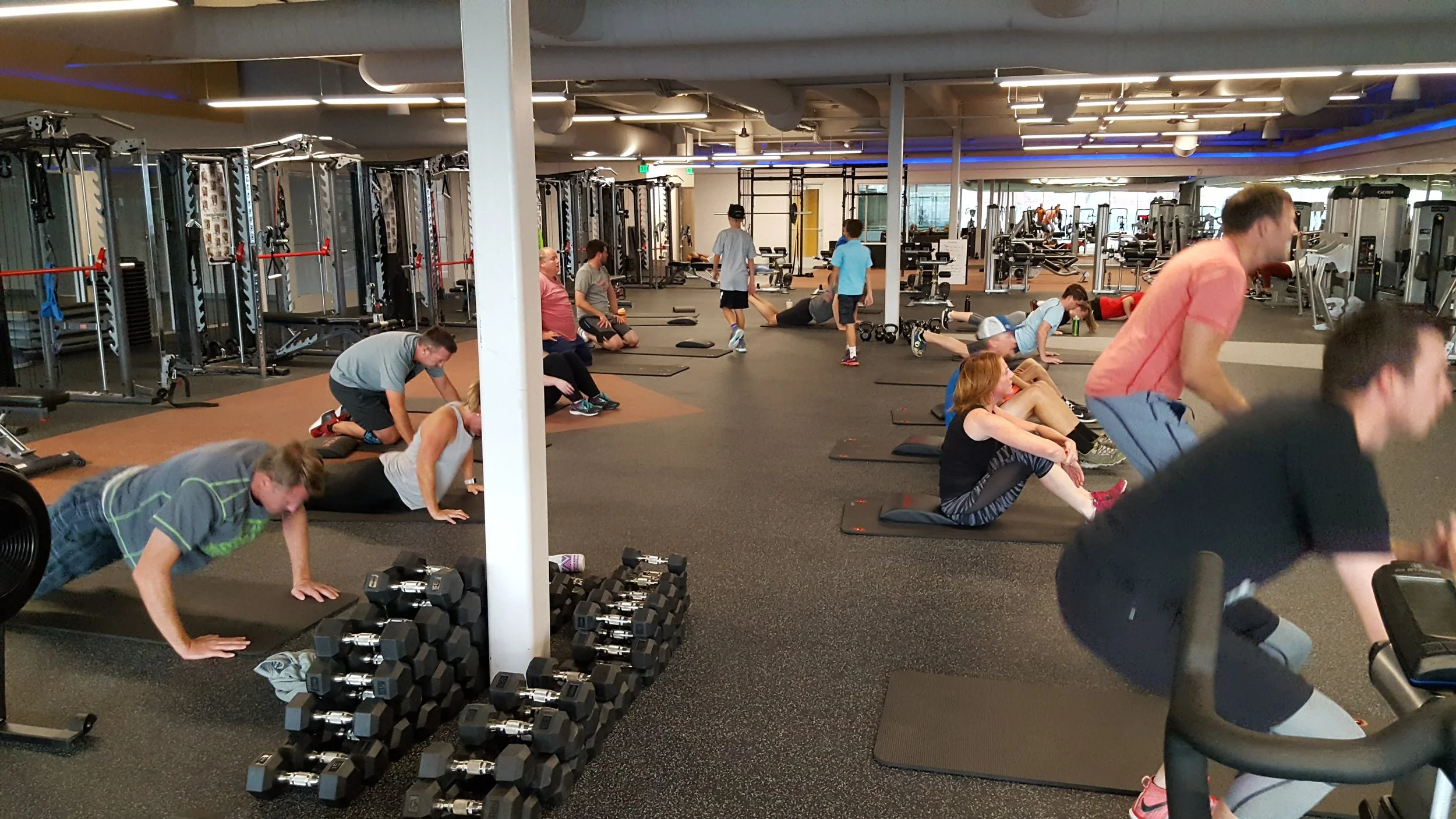 The 5:30pm at Salt Lake Tennis & Health Club storms "Running the Dalton!" If you are in the Sugar House area, come get it on with us! 