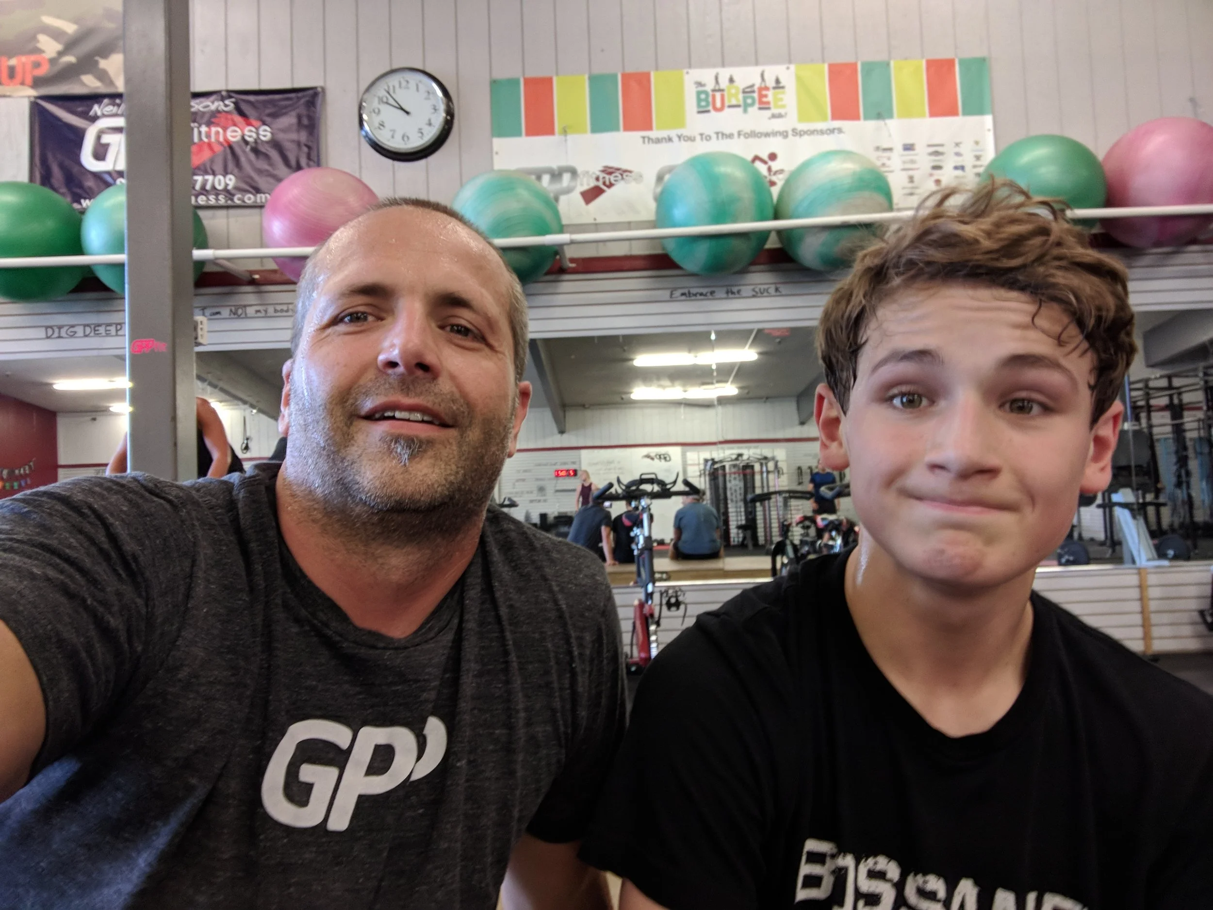Yep, and he smoked me by doing ALL the reps. 