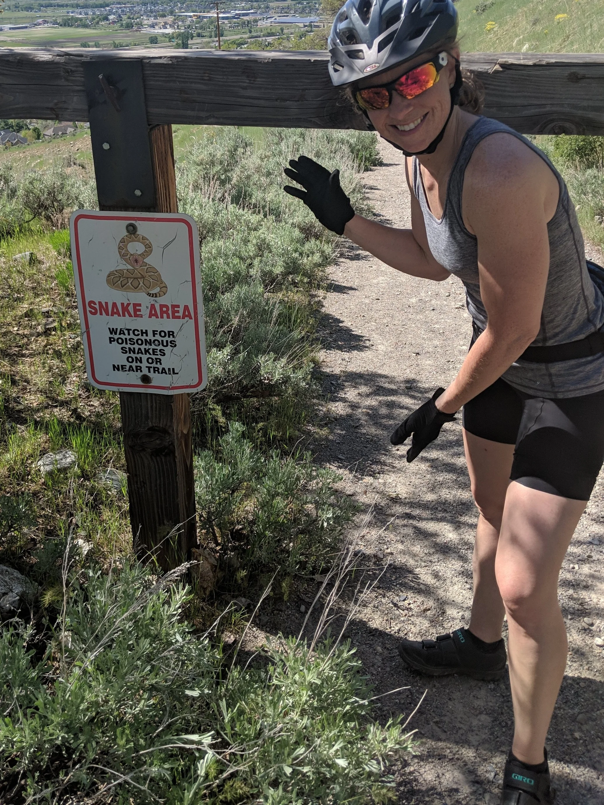 Ran into this “unique” sign on Bonneville Shoreline Trail (above Centerville) while MTN biking this weekend. What did you get up to?